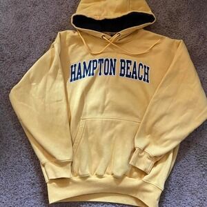 Men's Size Medium Hampton Beach Hoodie Sweatshirt